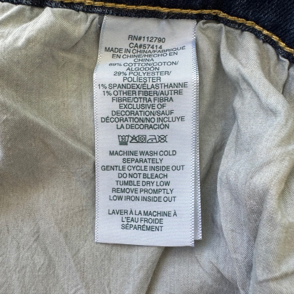 True‎ Religion Ricky Relaxed Straight Denim Shorts Mens Size 36x11 - Picture 10 of 11